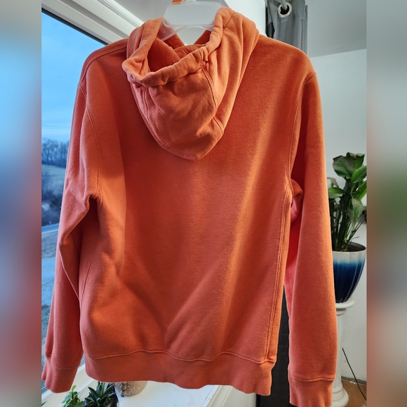 Nike Men's Sportswear Pullover Hoodie Orange Size S - Picture 4 of 5